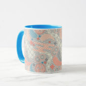 Muster der japanischen Art. Illustration Tasse (Vorderseite Links)