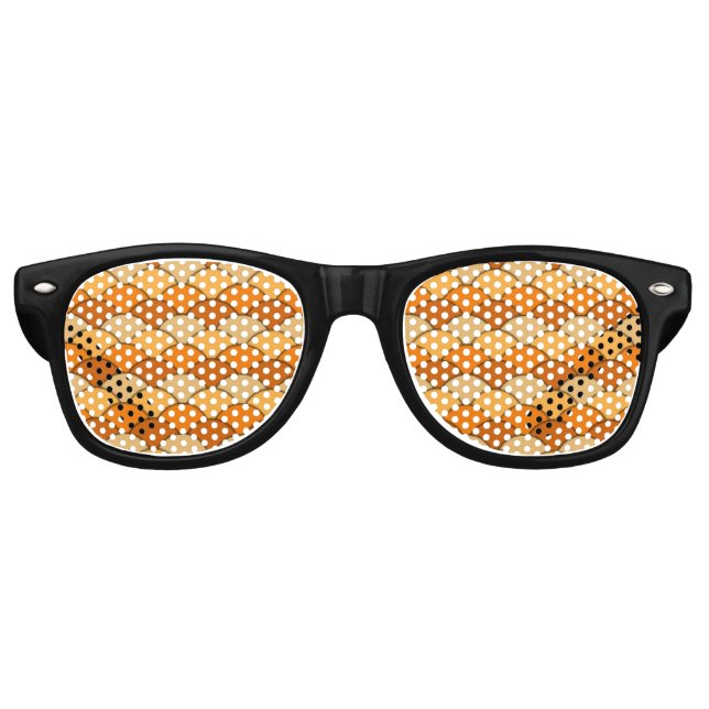 Muster der japanischen Fischskala Sonnenbrille (Vorderseite)