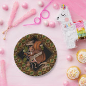 Muster der Karton- und Oakenleaf Pappteller (Party)