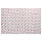 Muster der Katzen und der Blumen Stoff (Yard (91,4 cm))