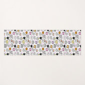 Muster der Katzenfackeln Yogamatte (Vorderseite (Horizontal))