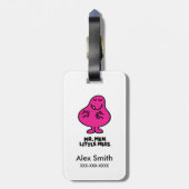 Muster der klassischen Kreise Gepäckanhänger (Rückseite vertikal)