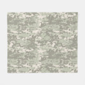 Muster der klassischen militärischen digitalen Cam Fleecedecke (Vorderseite (Horizontal))