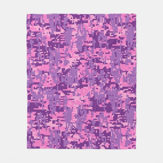 Muster der klassischen militärischen digitalen Cam Fleecedecke (Vorderseite)