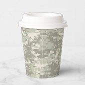 Muster der klassischen militärischen digitalen Cam Pappbecher (Rechts)