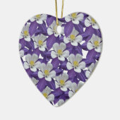 Muster der kolumbianischen Blume Keramik Ornament (Links)