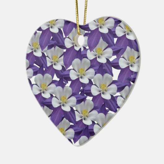 Muster der kolumbianischen Blume Keramik Ornament (Links)