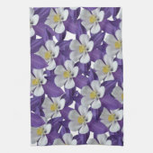 Muster der kolumbianischen Blume Küchentuch (Vertikal)