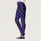 Muster der kontrollierten Flagge Australiens Leggings (Links)