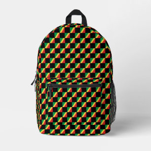 Muster der kontrollierten Republik Kongo Bedruckter Rucksack