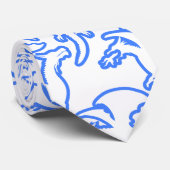 Muster der Kontur 03.b Krawatte (Gerollt)