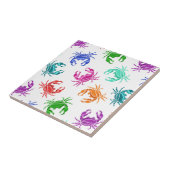 Muster der Krabben Fliese (Seite)