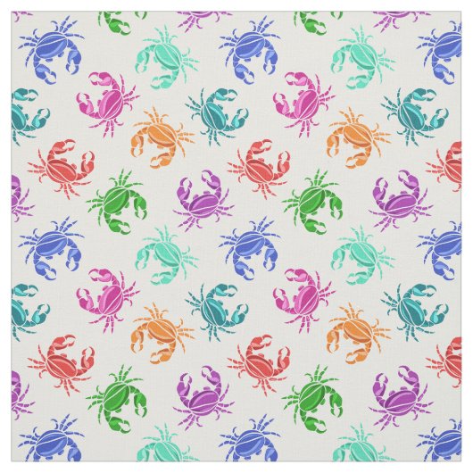 Muster der Krabben Stoff (Muster)