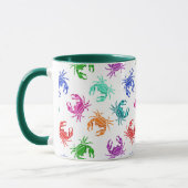 Muster der Krabben Tasse (Links)