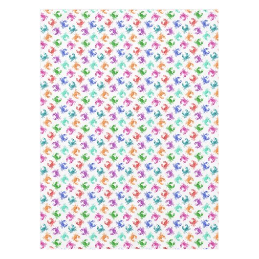 Muster der Krabben Tischdecke (Vorderseite)