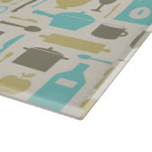 Muster der Küchen-Werkzeuge Schneidebrett (Ecke)