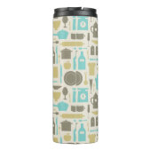 Muster der Küchen-Werkzeuge Thermosbecher (Rückseite)