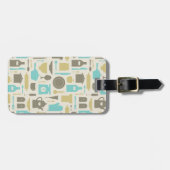 Muster der Küchengeräte Gepäckanhänger (Vorderseite horizontal)