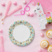 Muster der Küchengeräte Pappteller (Party)