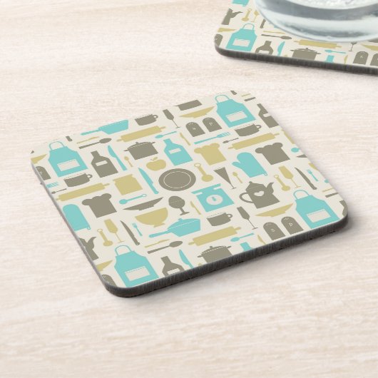 Muster der Küchengeräte Untersetzer (Linke Seite)