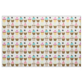 Muster der Kupcakes Stoff (Fat Quarter (45,7 x 55,9 cm))