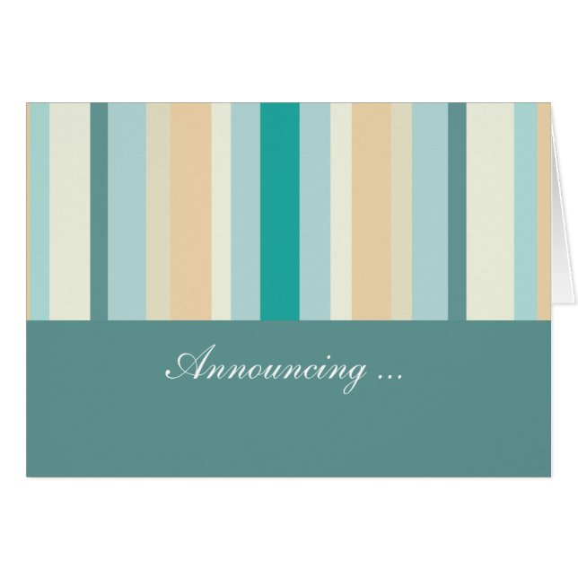 Muster der Küstenstripes (Vorderseite (Horizontal))