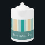 Muster der Küstenstripes<br><div class="desc">Seashore Stripes Pattern - mit den Farben des Strandes und des Meeres- Sand, Ozeanblau, Himmelblau und Schaum. Perfektes Design für Damen und Herren. Wir haben alle in diesem Design verwendeten Bilder individuell verlassen - Sie können mit ihnen nach Herzenslust spielen - Klicken Sie auf die orange Schaltfläche 'CustomizeThis' und markieren...</div>