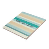 Muster der Küstenstripes Fliese (Seite)