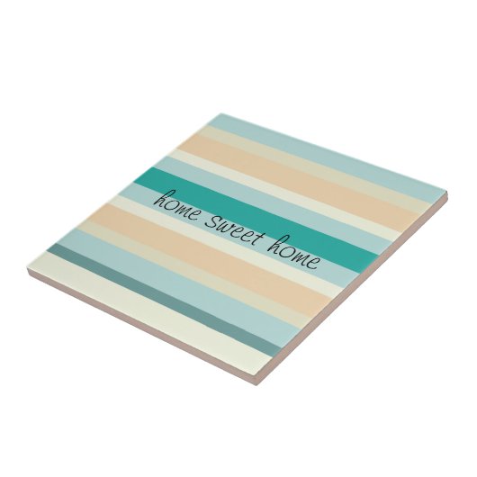 Muster der Küstenstripes Fliese (Seite)