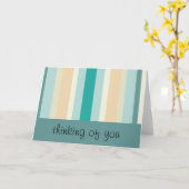 Muster der Küstenstripes Karte (Gelbe Blume)