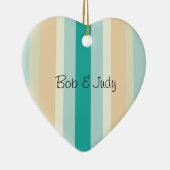 Muster der Küstenstripes Keramikornament (Rechts)