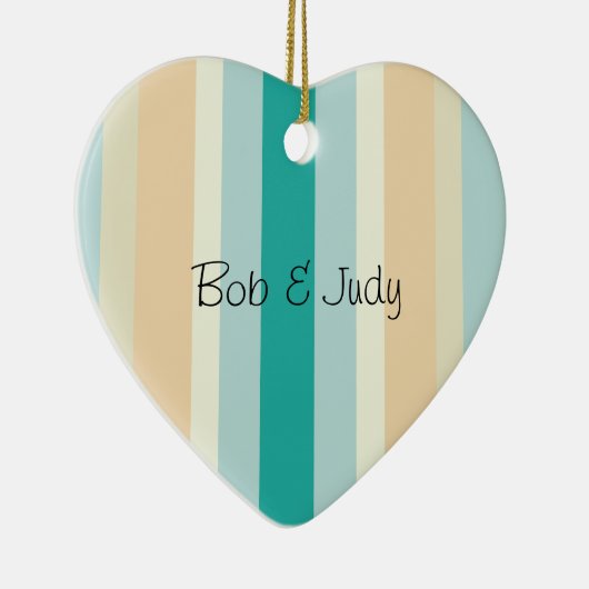 Muster der Küstenstripes Keramikornament (Rechts)