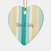 Muster der Küstenstripes Keramikornament (Links)