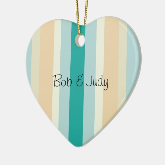 Muster der Küstenstripes Keramikornament (Links)