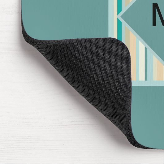 Muster der Küstenstripes Mousepad (Ecke)