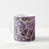 Muster der Lavendel-Blume Kaffeetasse (Vorderseite Links)