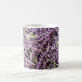Muster der Lavendel-Blume Kaffeetasse (Mittel)