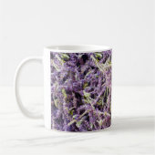Muster der Lavendel-Blume Kaffeetasse (Links)