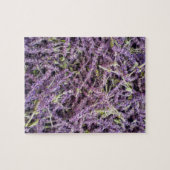 Muster der Lavendel-Blume Puzzle (Horizontal)