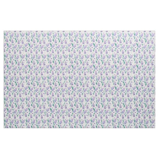Muster der Lavendelfelder, hell Stoff (Fat Quarter (45,7 x 55,9 cm))