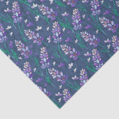 Muster der Lavendelfelder im Lila Seidenpapier (Ausschnitt)