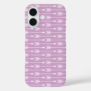 Muster der Lavenderäume iPhone 16 Hülle