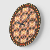 Muster der Lichtmauer-Uhr Große Wanduhr (Winkel)