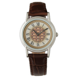 Muster der Lichtwanduhr Armbanduhr