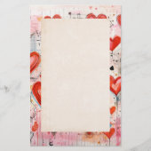 Muster der Liebe Briefpapier (Vorderseite)