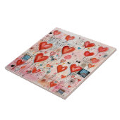 Muster der Liebe Fliese (Seite)