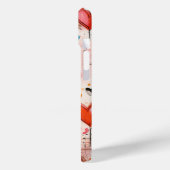 Muster der Liebe für rote Herzen Case-Mate iPhone Hülle (Rückseite / Links)