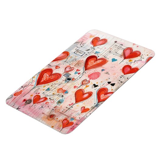 Muster der Liebe Magnet (Linke Seite)