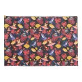 Muster der Liebhaber-Frösche Kissenbezug (Rückseite-Rechts)