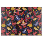 Muster der Liebhaber-Frösche Schneidebrett (Vorderseite)